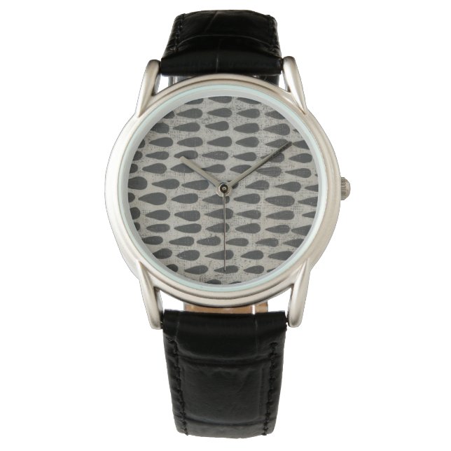 Montre Pierre - gouttes (devant)