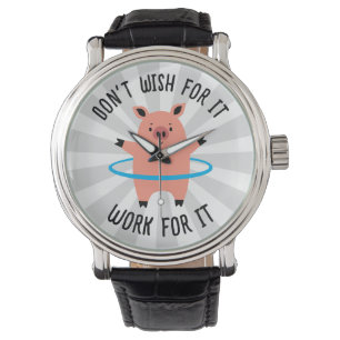 Montre Pig Hula Hoop