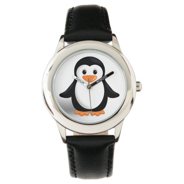 Montre Pingouin bébé mignon (devant)