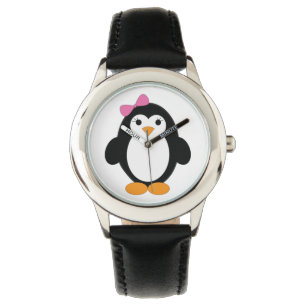 Montre Pingouin de petite fille