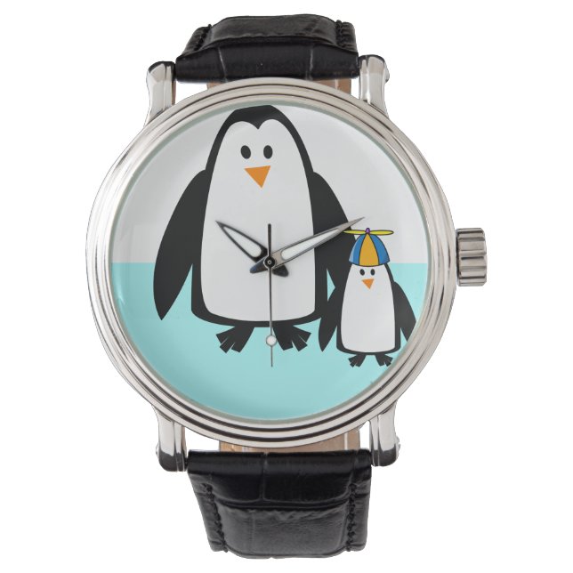 Montre Pingouins, Nature, Animal (devant)