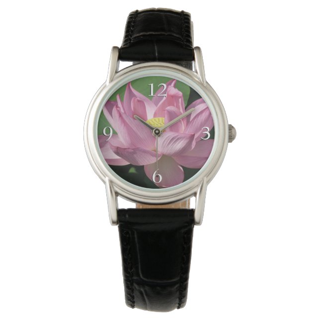Montre Pink Lotus Flower IV (devant)