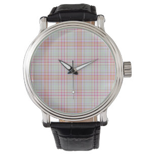 Montre Pink 'n vert Plat géométrique