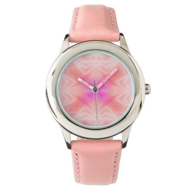 Montre Pink Splash (devant)