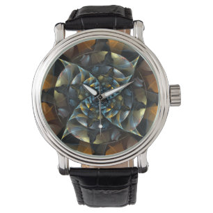 Montre Pinwheel Art Abstrait