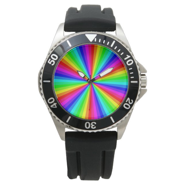 MONTRE PINWHEEL RAINBOUR (devant)
