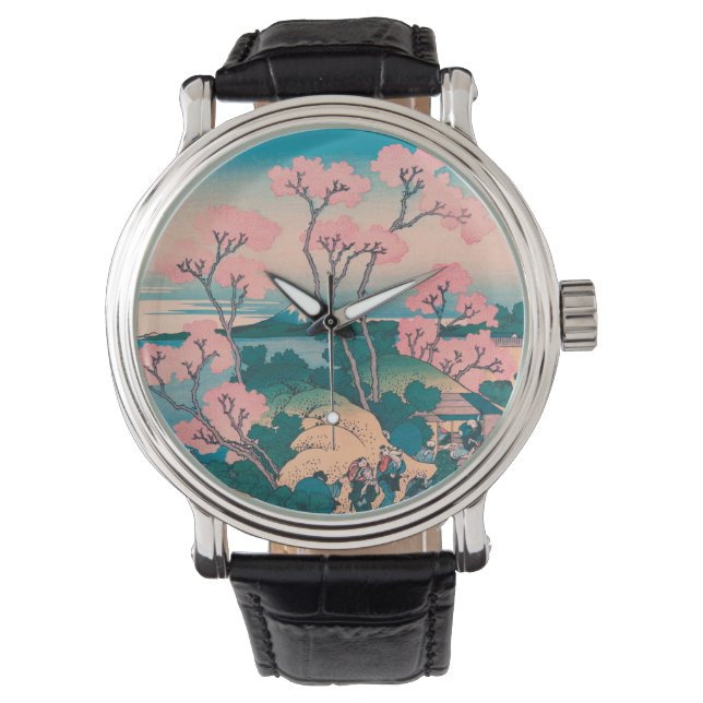 Montre Pique-nique de printemps sous les fleurs de cerisi (devant)