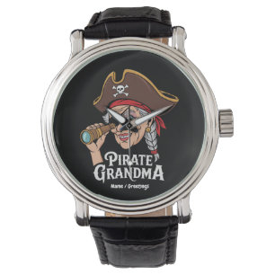 Montre Pirate grand-mère drôle grand-mère Halloween costu