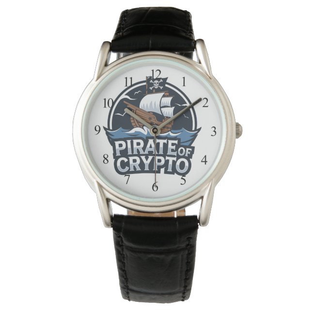 Montre Pirate of Crypto (devant)