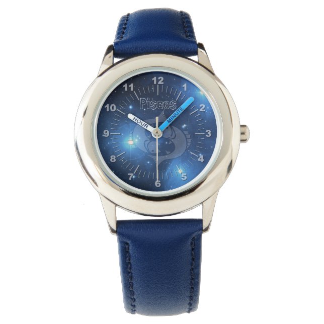 Montre Pisces transparentes (devant)