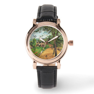 Montre Pissarro - Orchards de Louveciennes, art