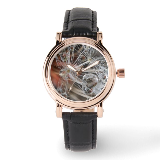 Montre Pissenlit Abstrait (Recto)