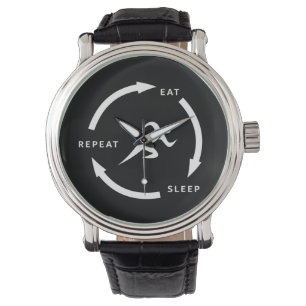Montre Piste Et Champ Mangez Le Sommeil Répétez Le Ventil