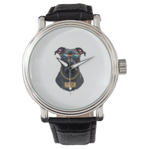 Montre Pitbull Vintage Cool en Lunettes de Soleil avec Ch