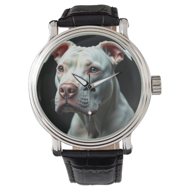 Montre Pittbull Terrier (devant)