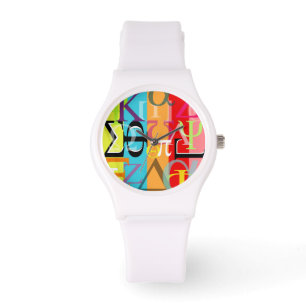 Montre PixDezines alphabets grecs