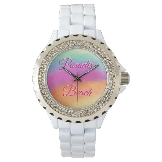 Montre Plage Paradisiaque (devant)