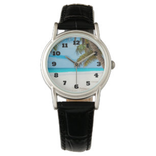 Montre Plage tropicale Turquoise