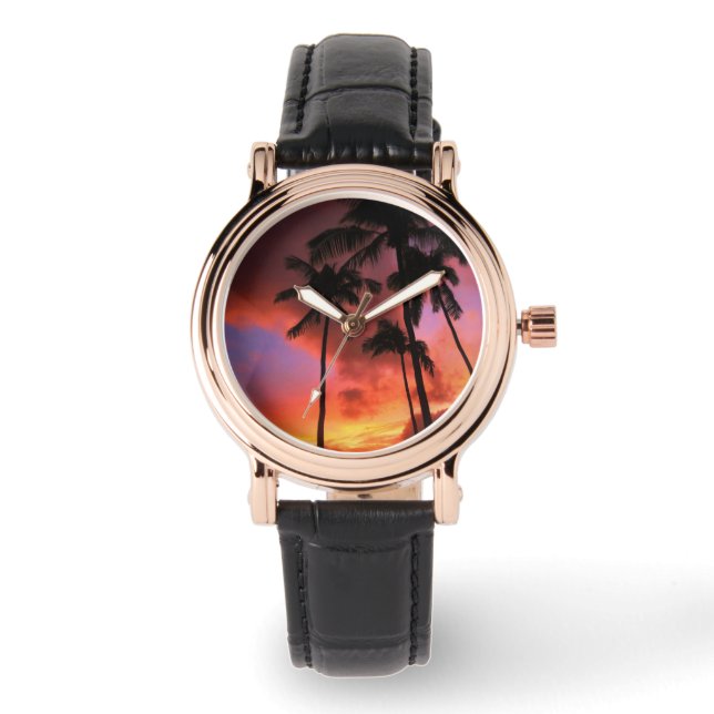 Montre Plages tropicales | Maui Hawaii (Recto)