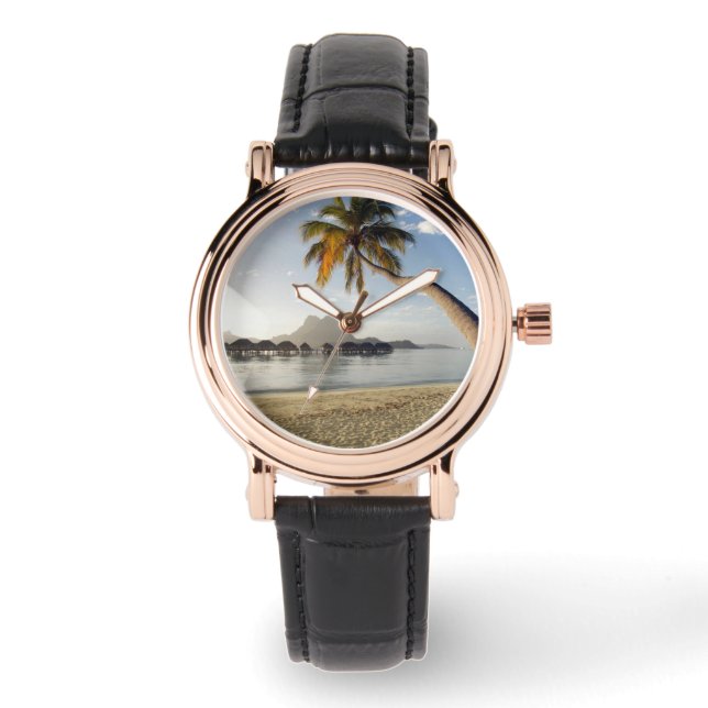 Montre Plages tropicales | Plages, Bora Bora (Recto)