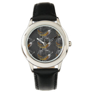 Montre plaine plane
