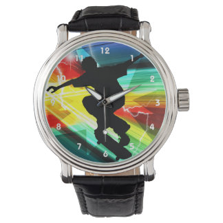 Montre Planche à skate dans Criss Cross Lightning