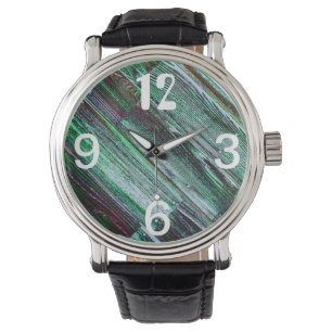 Montre Plancher en bois de Posterized avec des clous