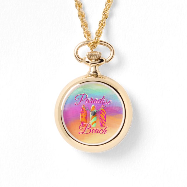 Montre Planches de surf Paradise Beach (Recto)
