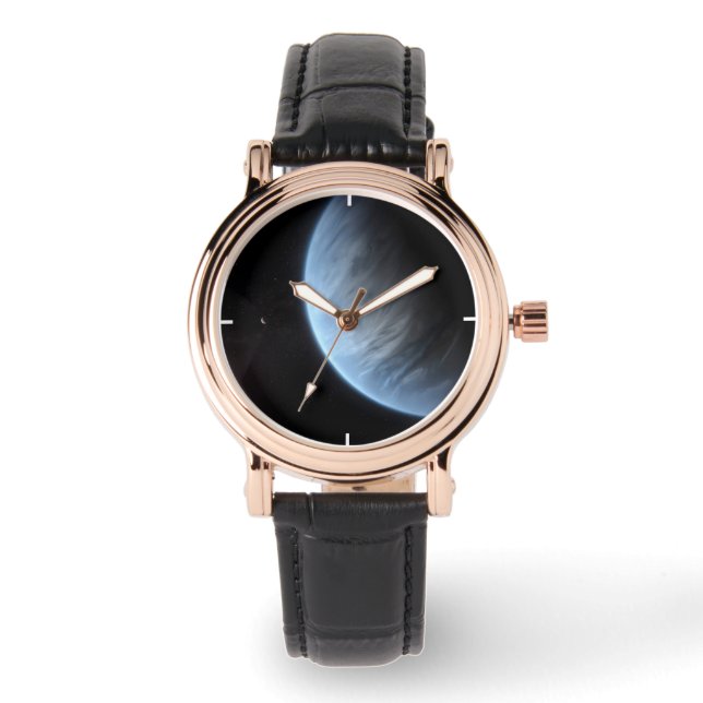 Montre Planète K2-18b, Étoile Hôte Et Planète Accompagnan (Recto)