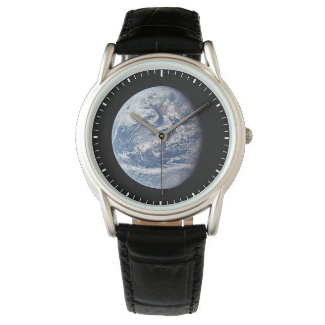 Montre Planète Terre Prise Par L'Équipage Apollo 11. (devant)