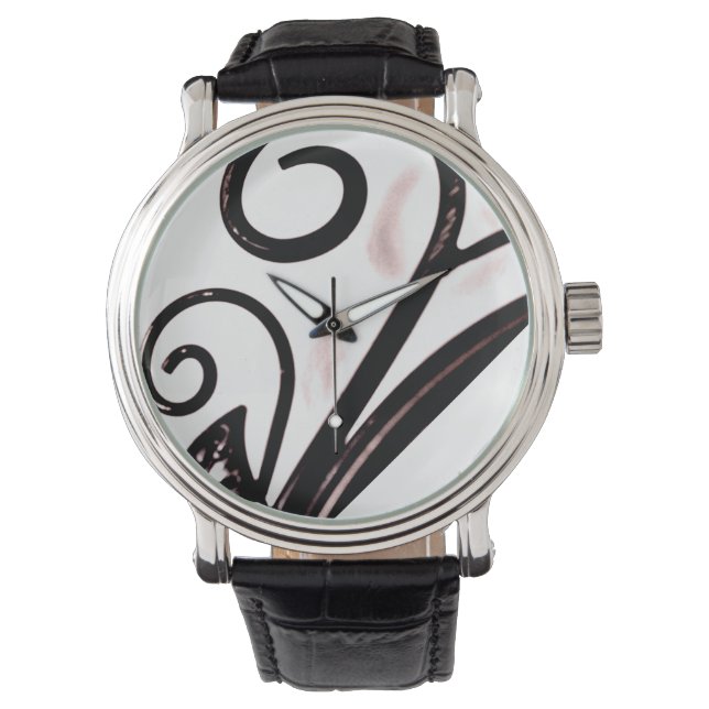 Montre Plante en fer (devant)