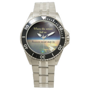 Montre plate de la terre