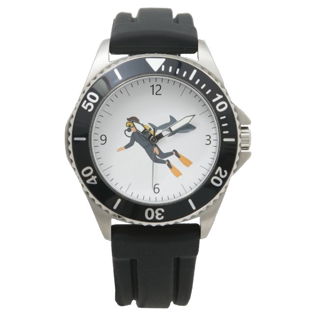 Montre Plongée en scaphandre (devant)