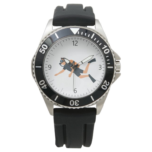 Montre Plongée en scaphandre (devant)