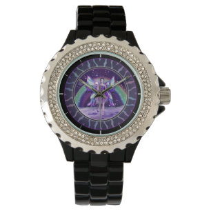 Montre Pluie violette Fairy Watch