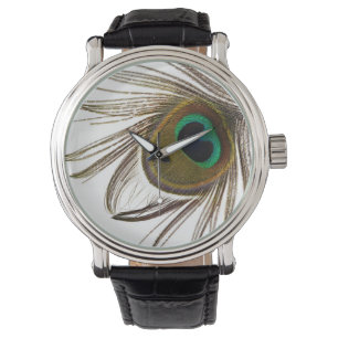 Montre Plume de Paon