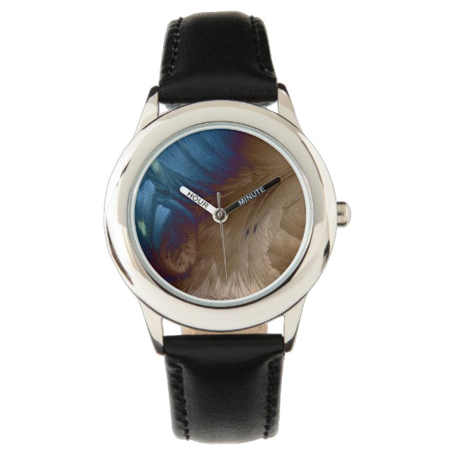Montre Plumes d'or (devant)