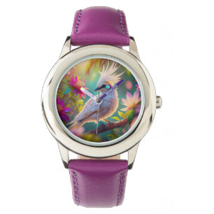 Montre Plumes rousses à crête juvénile Dove Imaginaire Oi