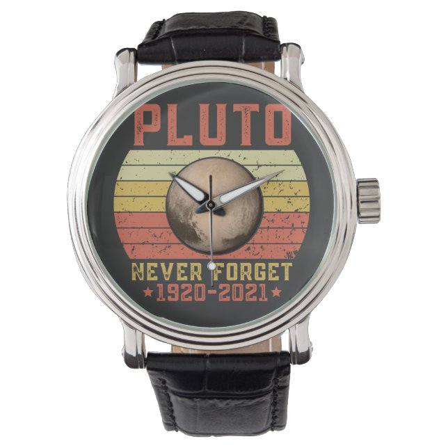 Montre pluto N'OUBLIEZ JAMAIS (devant)