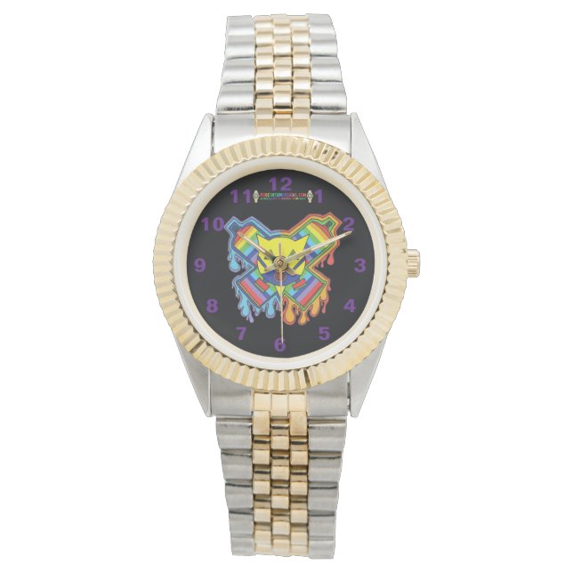 Montre Poignée à deux tons pour cent (devant)