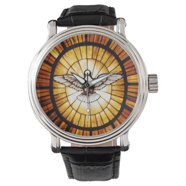 Montre poignet Colombe Saint-Esprit Vatican (devant)