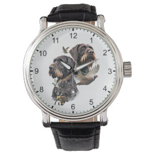 Montre Pointer à poil dur allemand