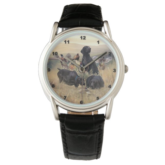 Montre Pointeurs allemands à poils courts (devant)