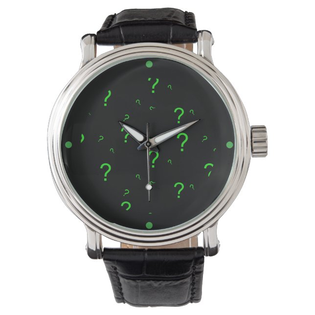 Montre Points d'interrogation (devant)