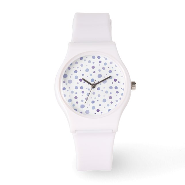 Montre pois peint à la main (Recto)