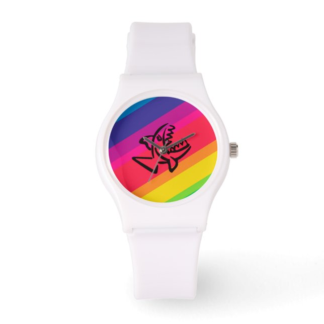Montre Poisson arc-en-ciel (Recto)