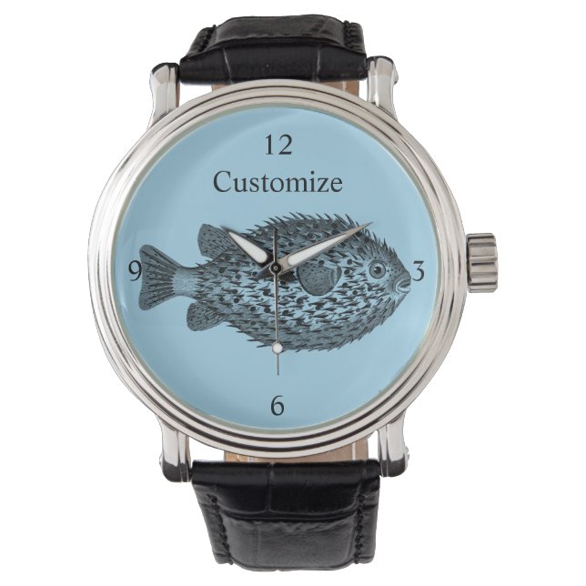 Montre Poisson porc-épic Thunder_Cove  (devant)