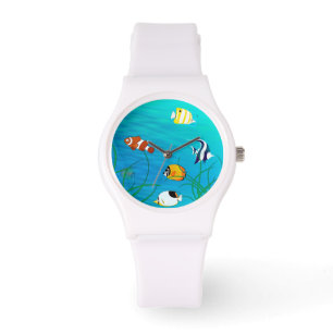 MONTRE POISSON TROPICAL, POISSON CLAIR, POISSON RIFF CORA