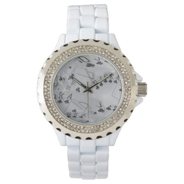 Montre Poker Royal Club Flush Motif, (devant)