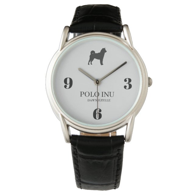 MONTRE POLO INU MENS SPORTS WATT (devant)